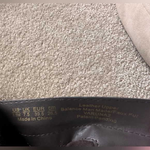 Naturalizer Varuna 2 Oatmeal Suede Side Zip Heeled Boots Women’s Size 9.5 - Picture 10 of 10